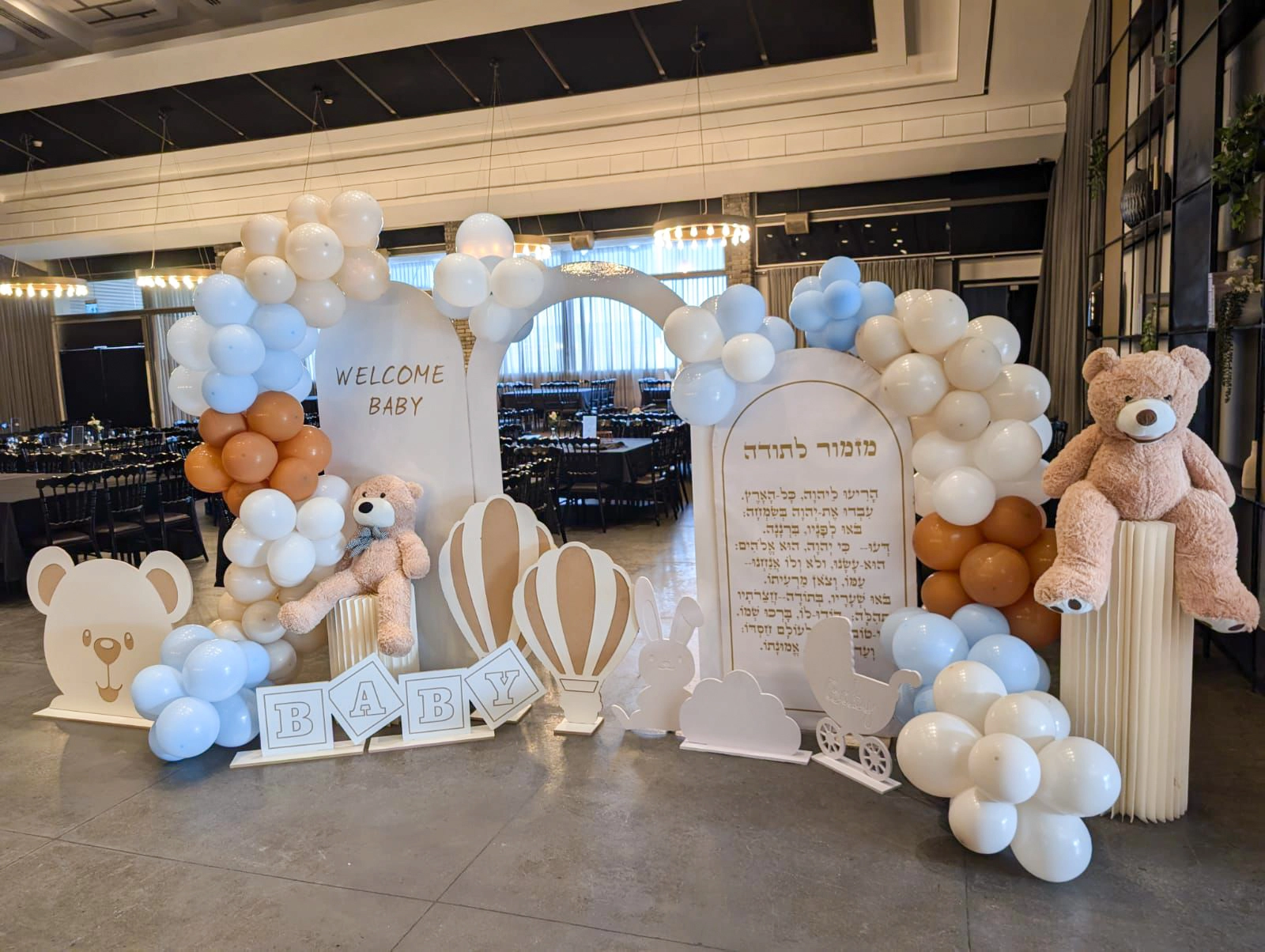 קיר צילום בלונים 75