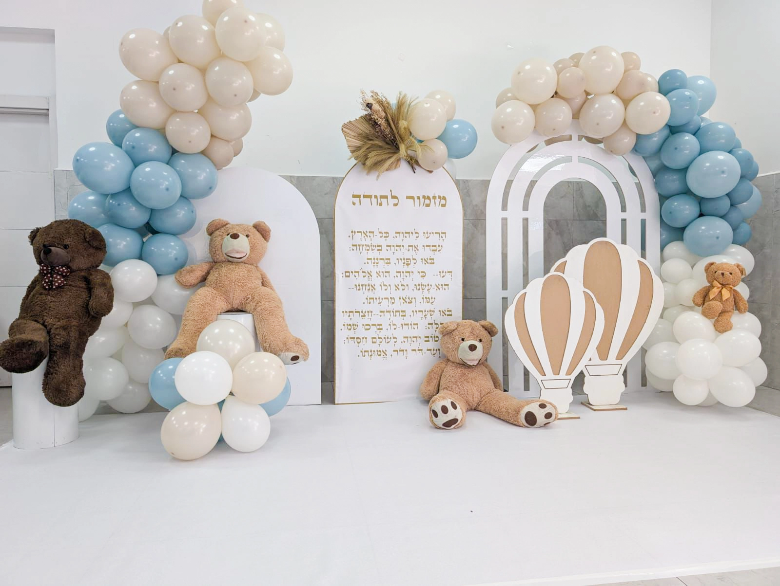 קיר צילום בלונים 86