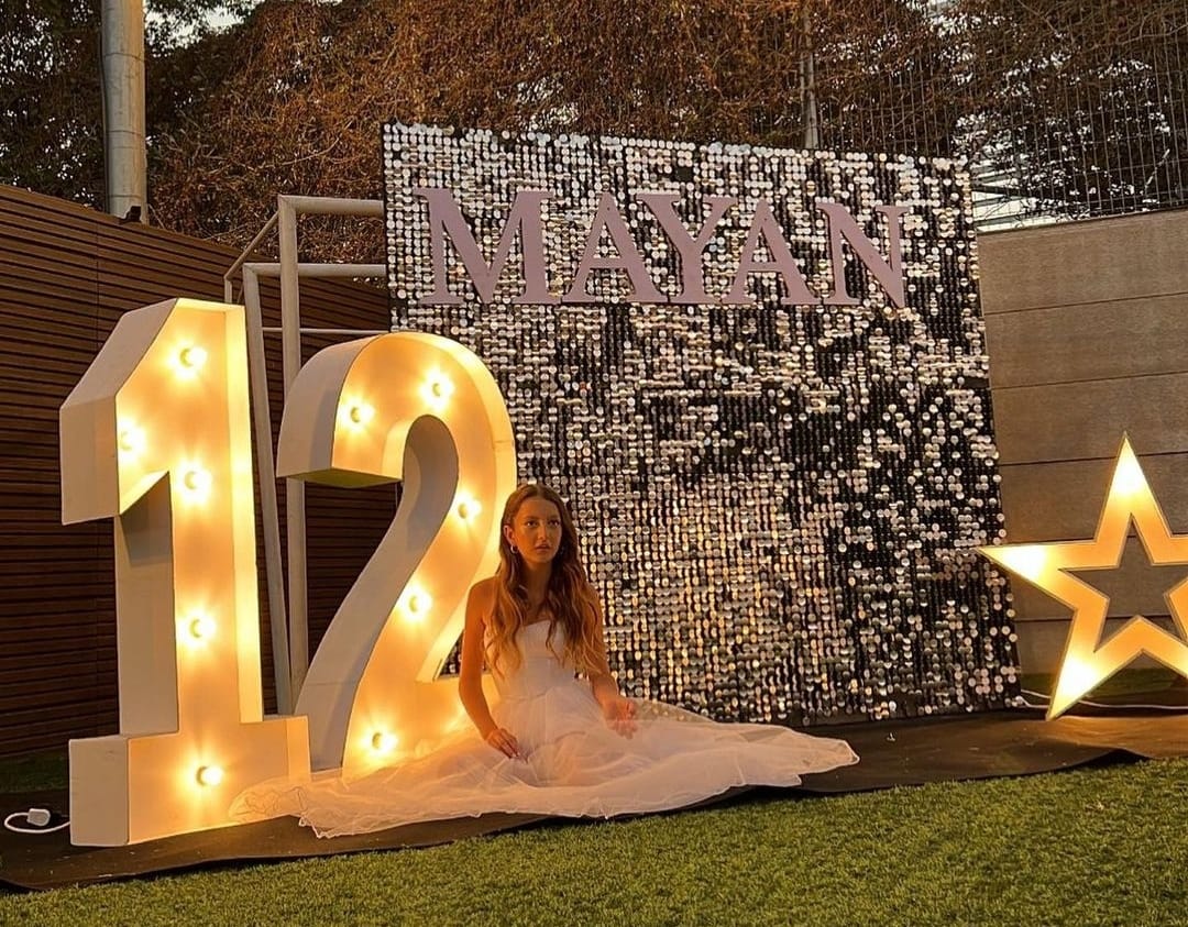 קיר פייטים לבת מצווה 21